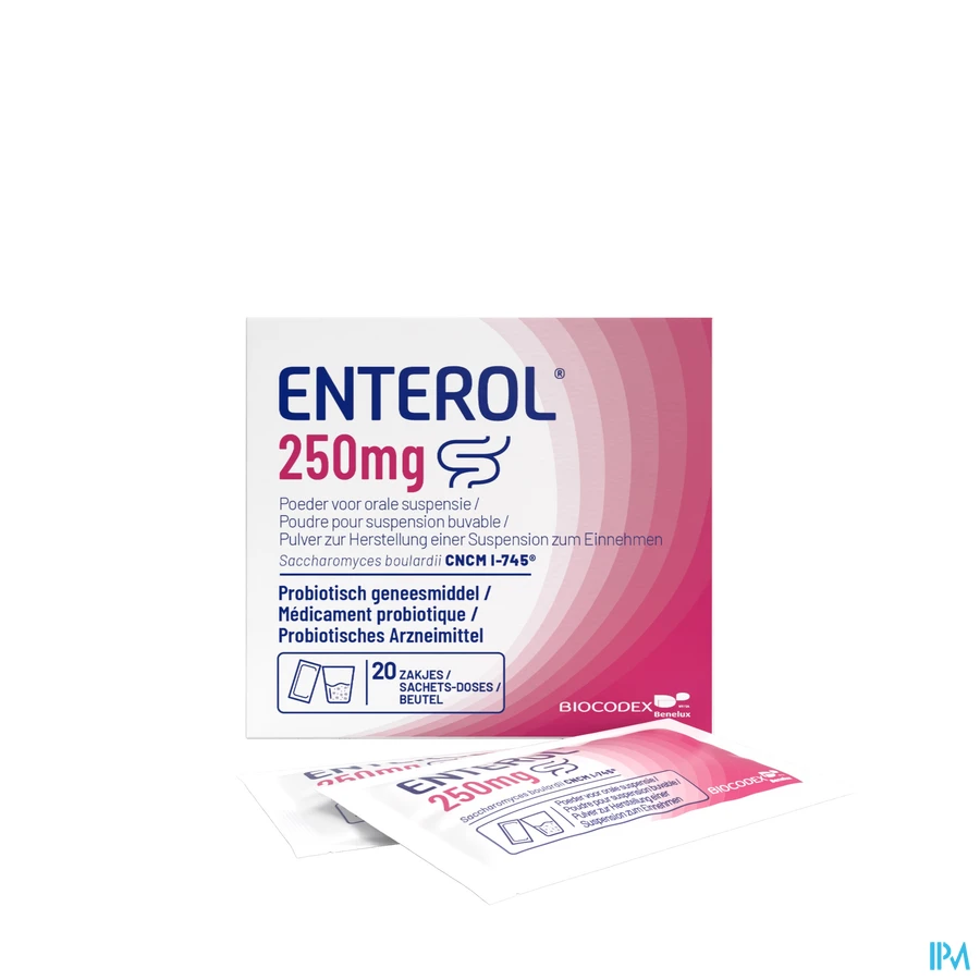 productshot van Enterol 20 Zakjes