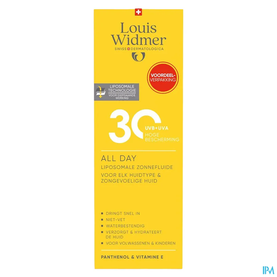 packshot van Widmer All Day 30 Value Pack 200 ml