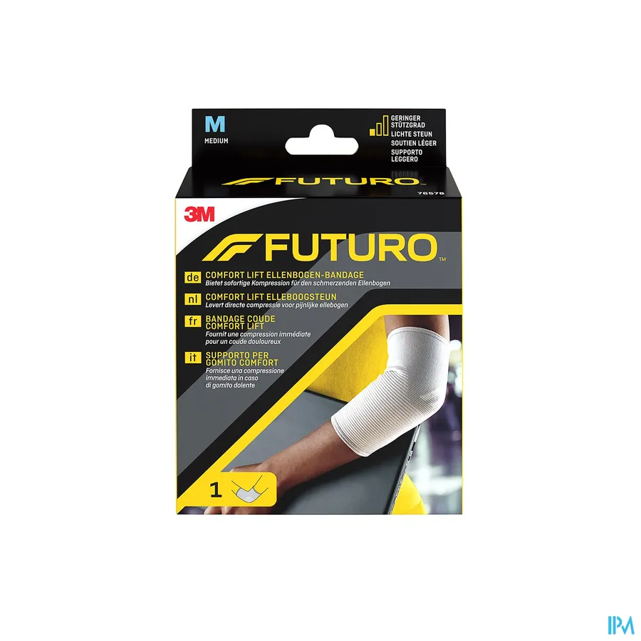 packshot van Futuro Comfort Lift Ellenbogen-Bandage Medium (Zachte Steun)