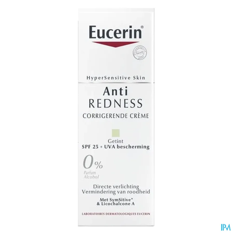 packshot van Eucerin Anti Redness Corrigerende Dagcrème SPF 25 50 ml