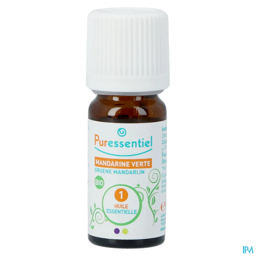 packshot van Puressentiel Essentiële Olie Mandarijn Bio 10 ml
