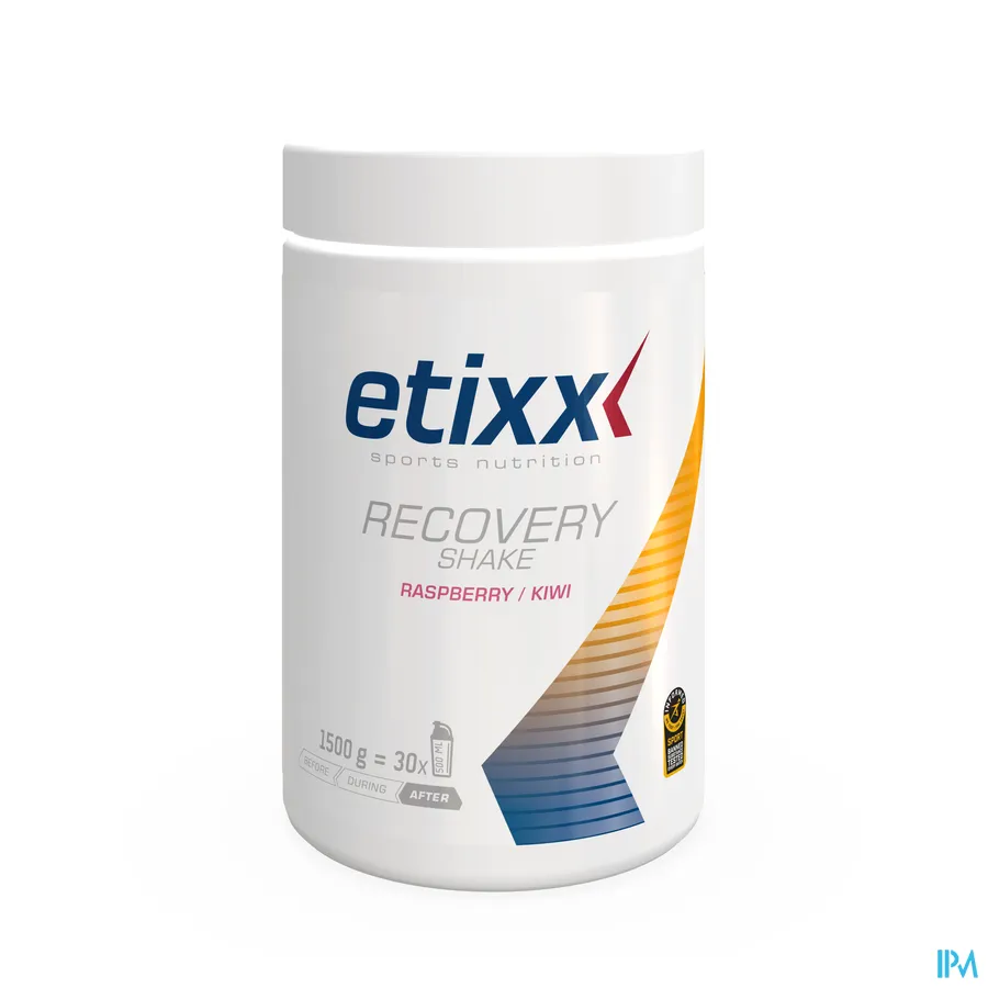 packshot van Etixx Recovery Shake Framboos-Kiwismaak 1,5 kg