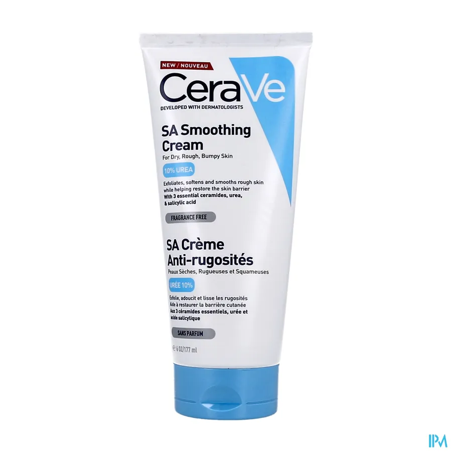 productshot van CeraVe SA Anti-Ruwe Huid Crème 177 ml