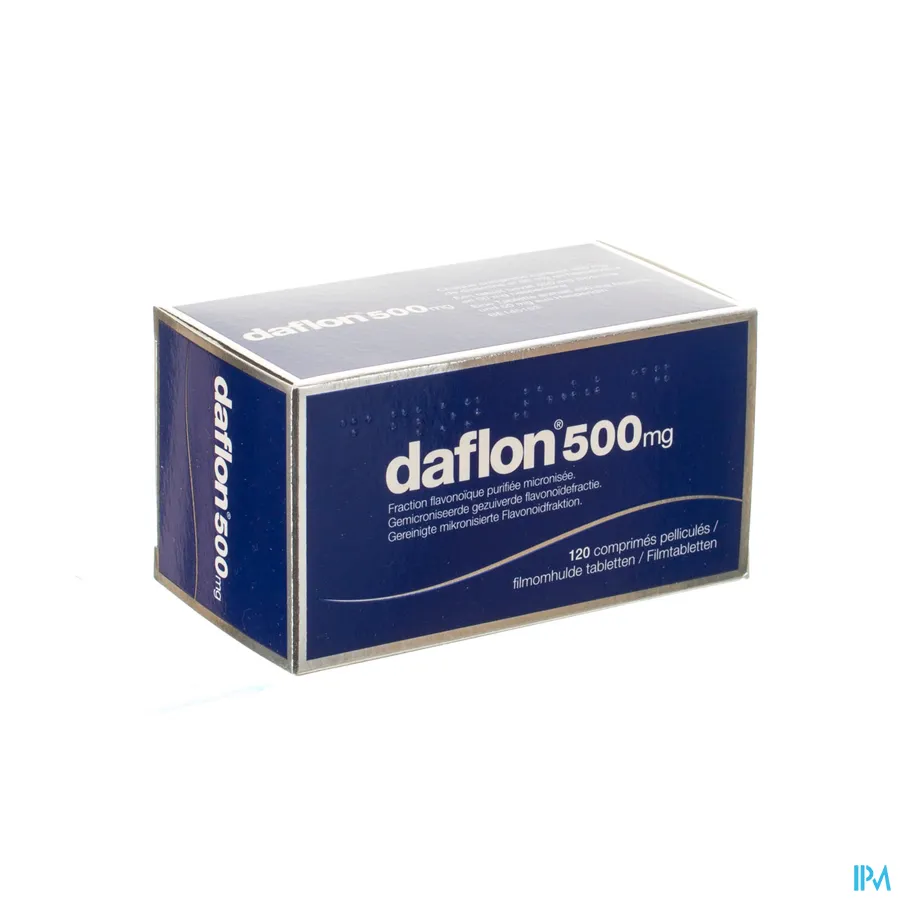 packshot van Daflon 120 tabl