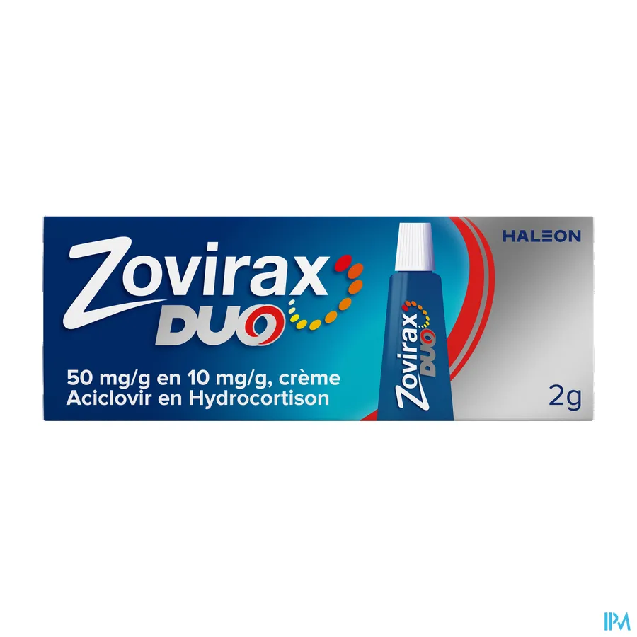 packshot van Zovirax Duo 2 g