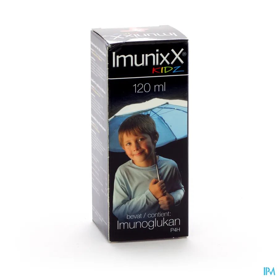 packshot van ImunixX Kidz Siroop 120 ml