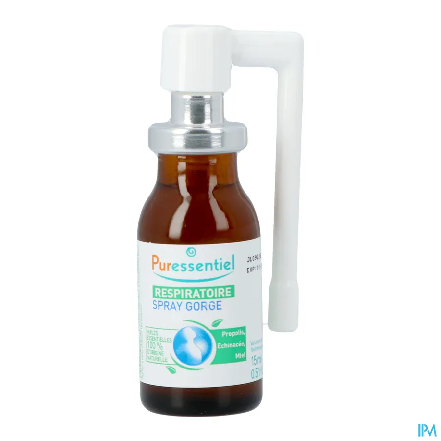 productshot van Puressentiel Ademhaling Keelspray 15 ml