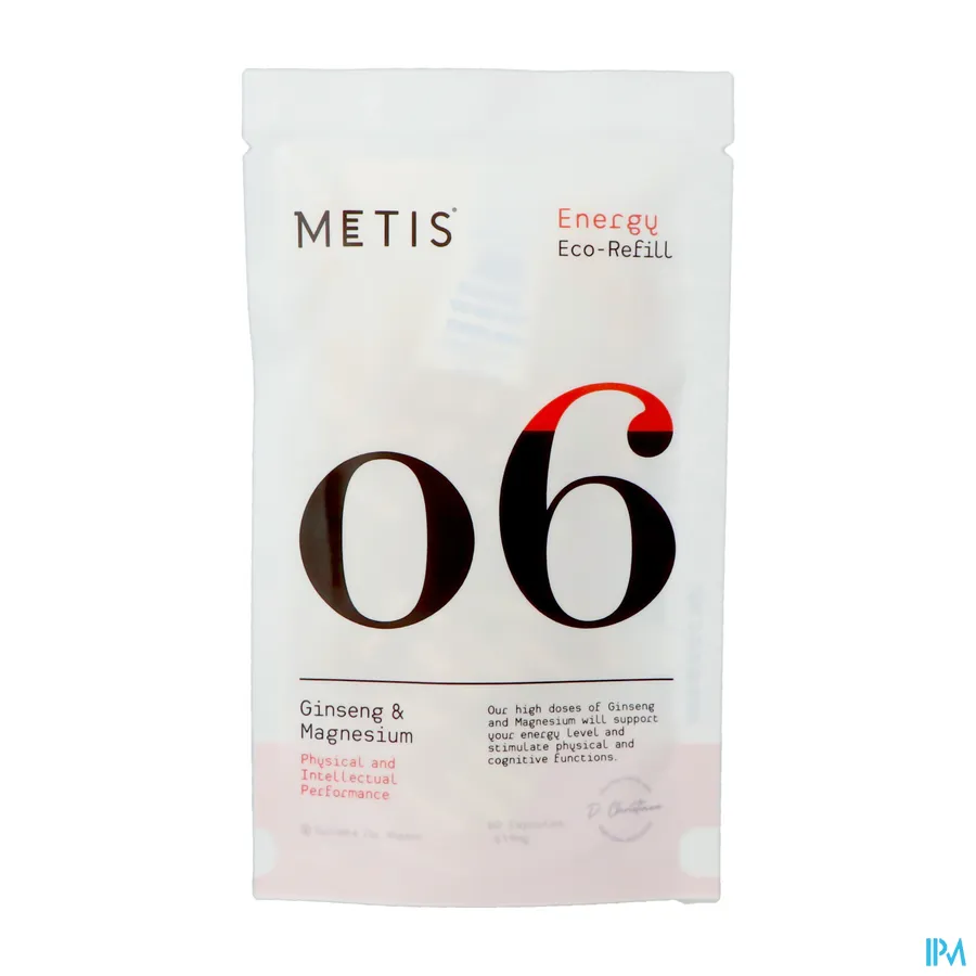 packshot van Metis Energy 06 Eco Refill Caps 60