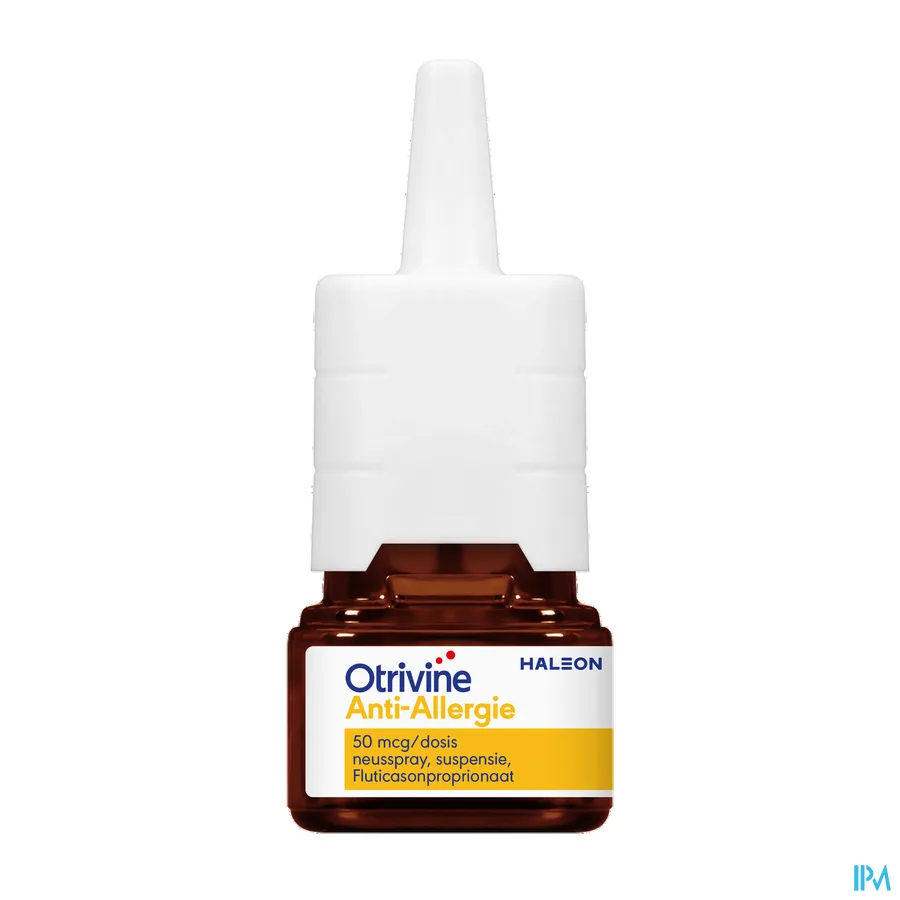 productshot van Otrivine Anti-Allergie Neusspray voor Verlichting van Allergieklachten 120 Verstuivingen