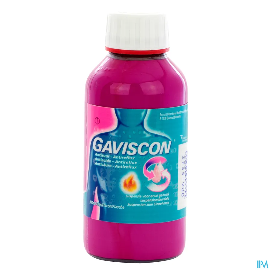 packshot van Gaviscon Antizuur-Antireflux 300 ml