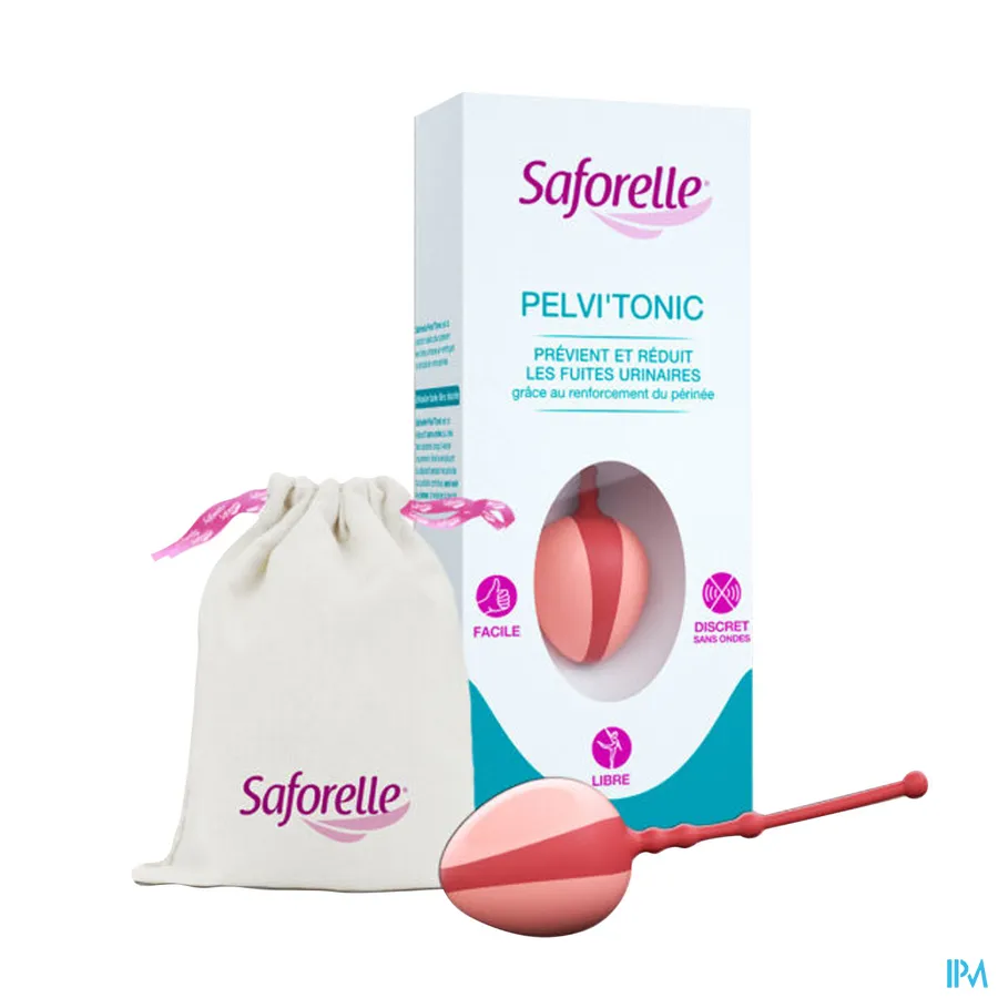 productshot van Saforelle Pelvi'Tonic -Gemakkelijk, Discreet, Vrij en Zonder Straling- Voorkomt en Vermindert Urineverlies dankzij het Versterken van het Perineum 1 Stuk