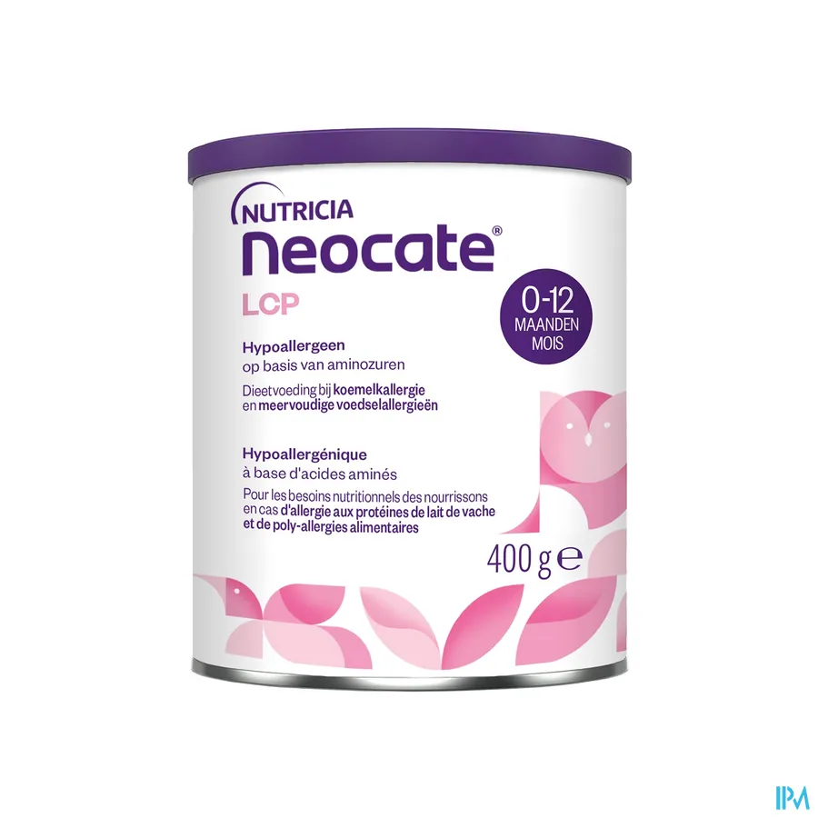 packshot van Nutricia Neocate LCP 400 g
