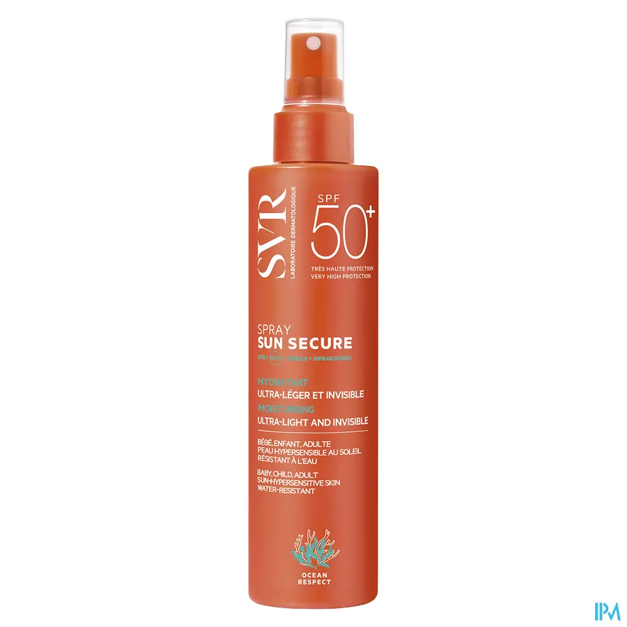 productshot van SVR Sun Secure Spray SPF 50+ 200 ml