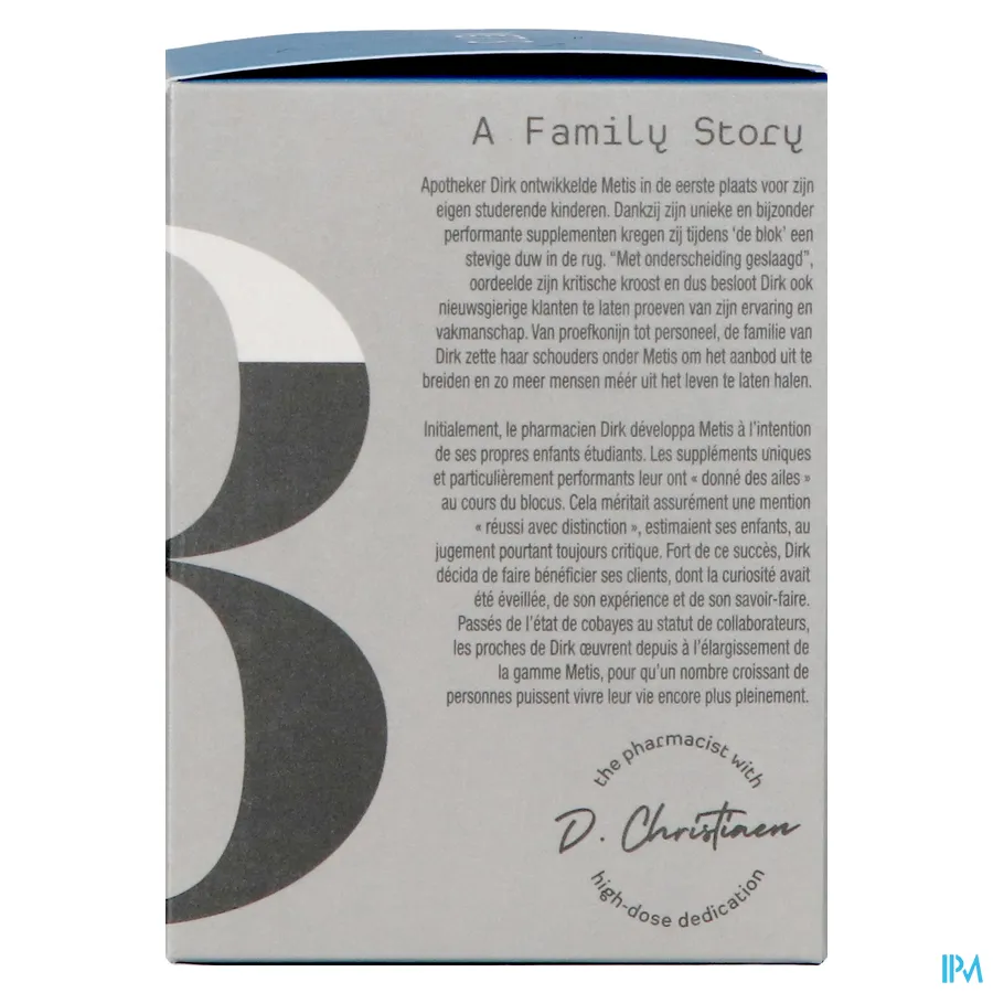 packshot van Metis Sleep 08 Start Caps 30