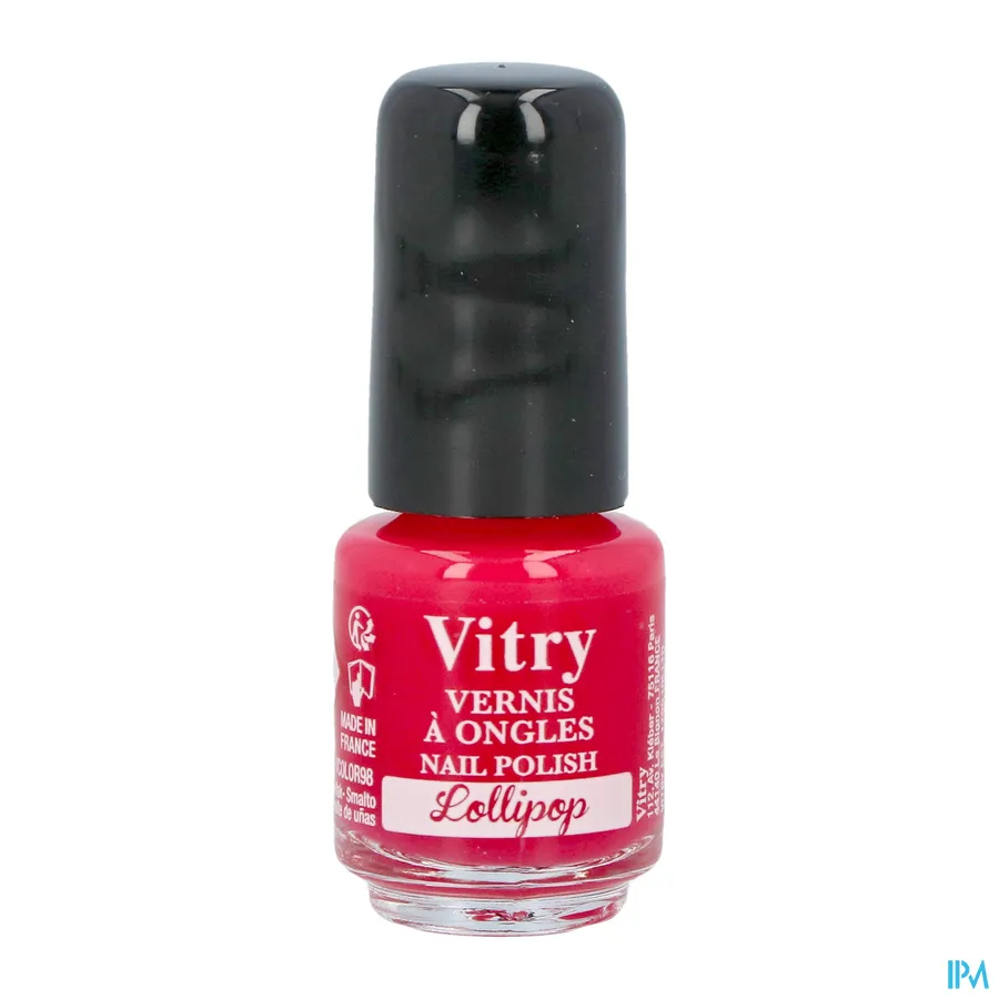 packshot van Vitry Nagellak 98 Lollipop 4 ml