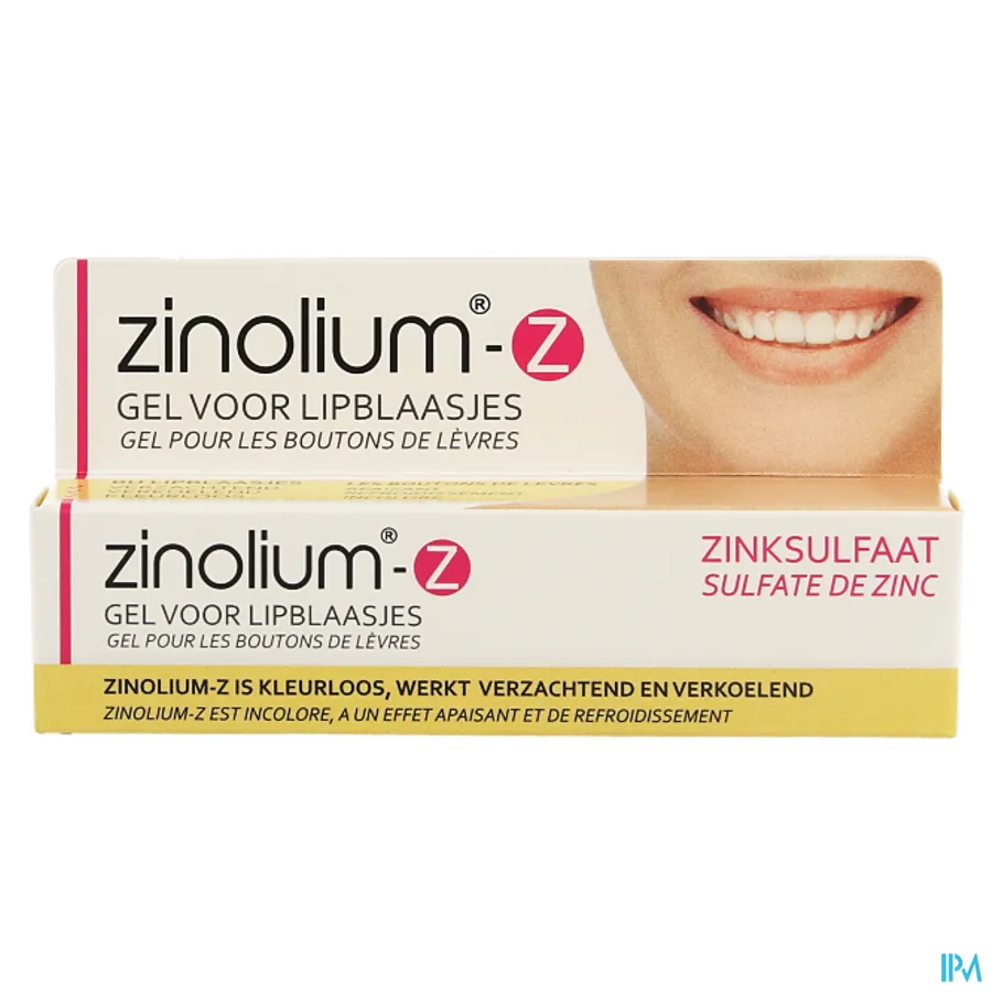 packshot van Zinolium-Z Gel 5 g