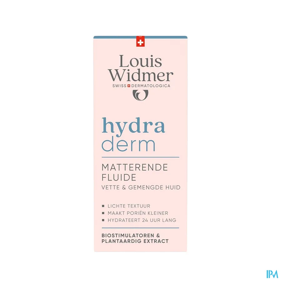 packshot van Louis Widmer Hydraderm Matterende Fluide 50 ml - met parfum