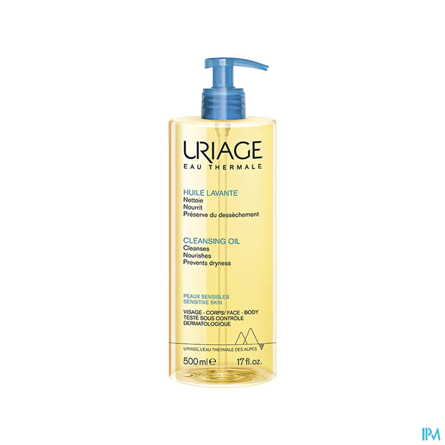 packshot van Uriage Reinigingsolie 500 ml