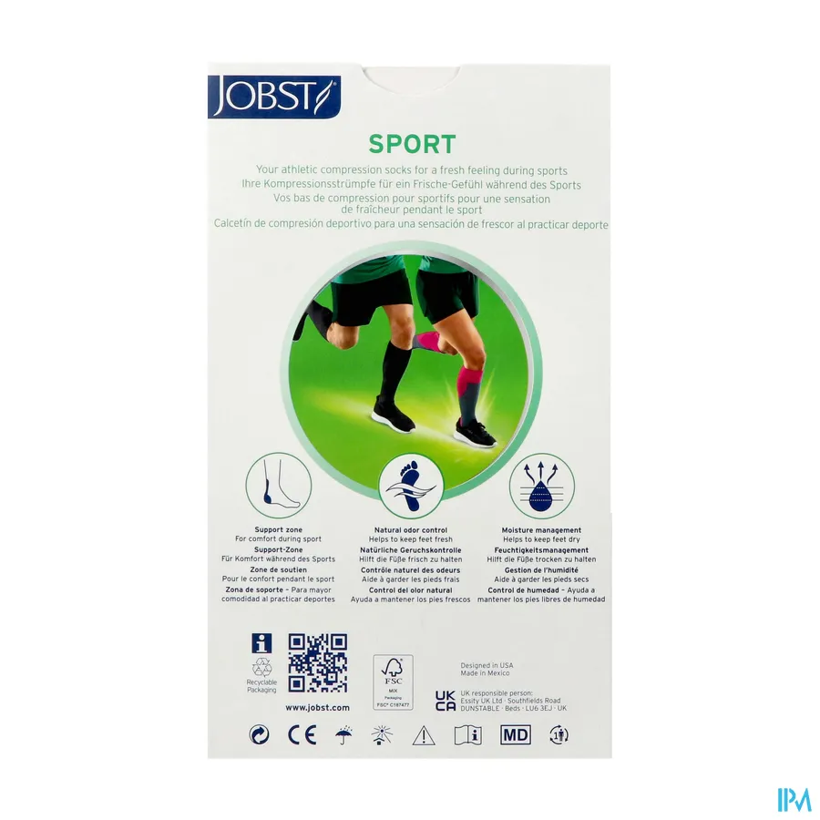 packshot van Jobst Sport 15-20 Ad Grey
