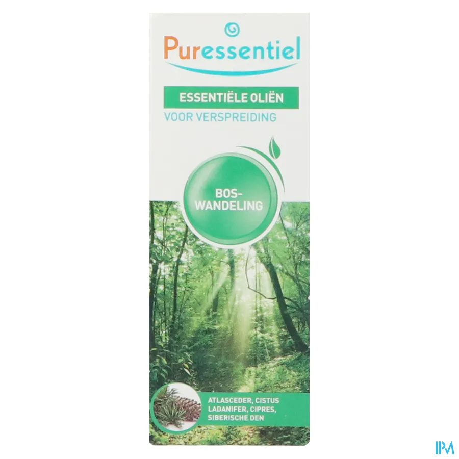 packshot van Puressentiel Zuiverend Verstuiving Boswandeling Olie 30 ml
