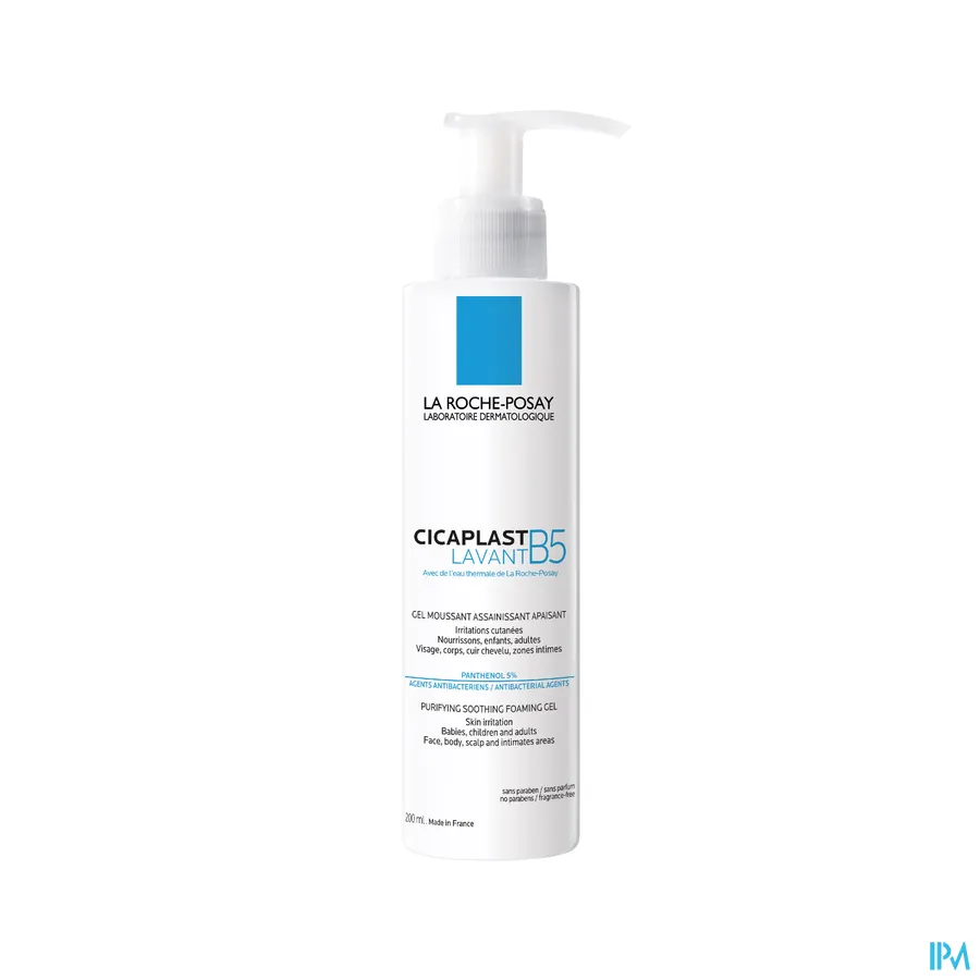 packshot van La Roche-posay Cicaplast Wasgel B5 200 ml