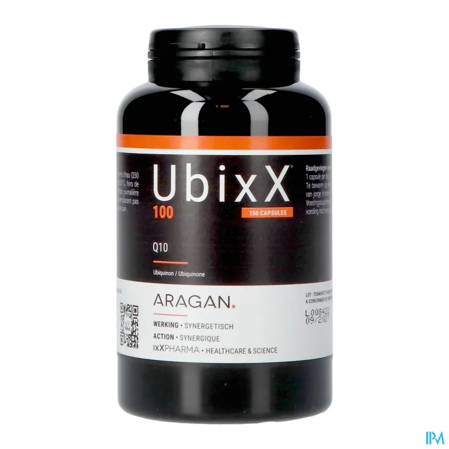 productshot van UbixX 100 150 capsules