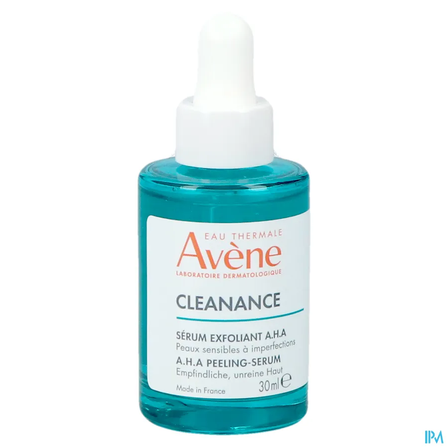 productshot van Avene Cleanance A.H.A. Exfoliërend Serum 30 ml