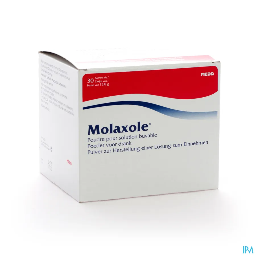 packshot van Molaxole 30 zakjes