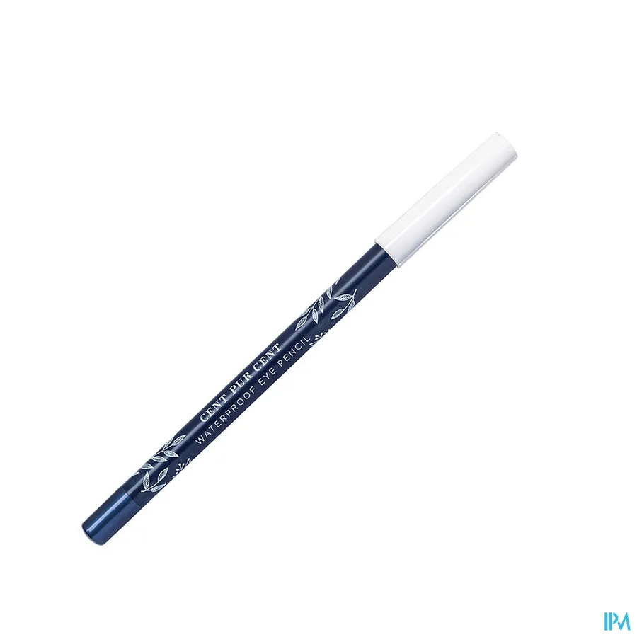 packshot van Cent Pur Cent Waterproof Eye Pencil Bleu Foncé Bleu Foncé
