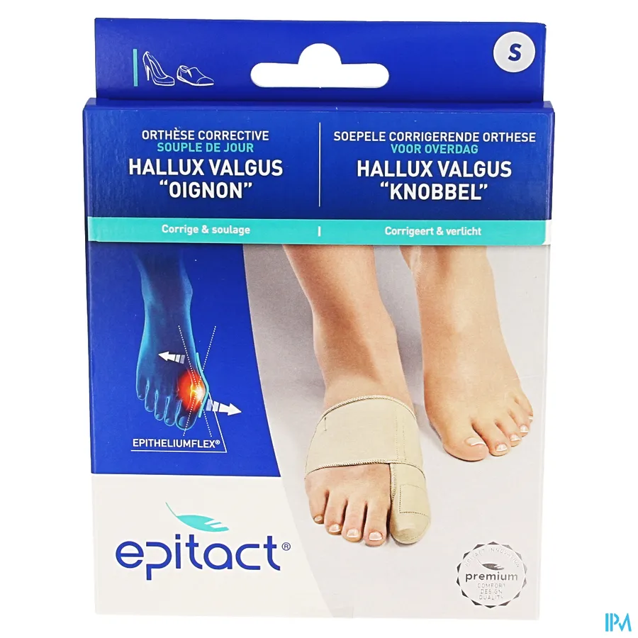 packshot van Epitact Corrigerende Orthese voor Hallux Valgus, Knobbel Maat Small