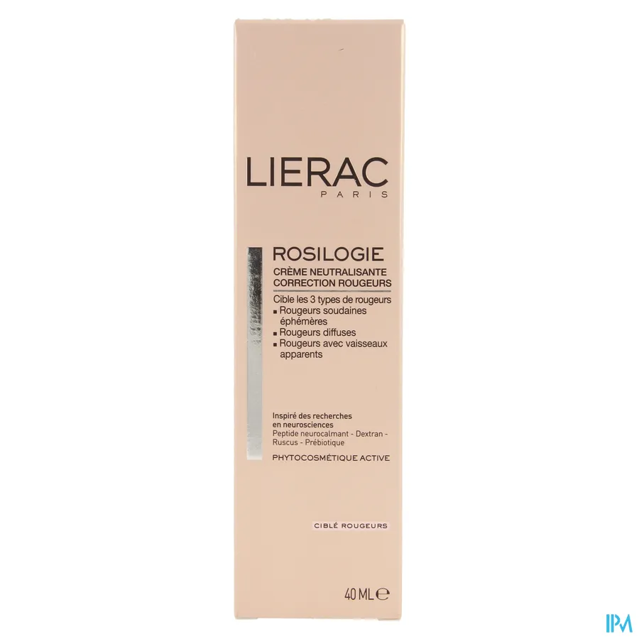 packshot van Lierac Rosilogie Neutraliserende Corrigerende Crème tegen Rode Vlekken 40 ml