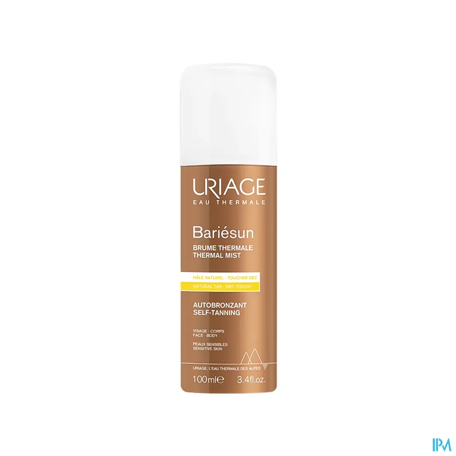 packshot van Uriage Bariésun Zelfbruinende Mist Spray 100 ml
