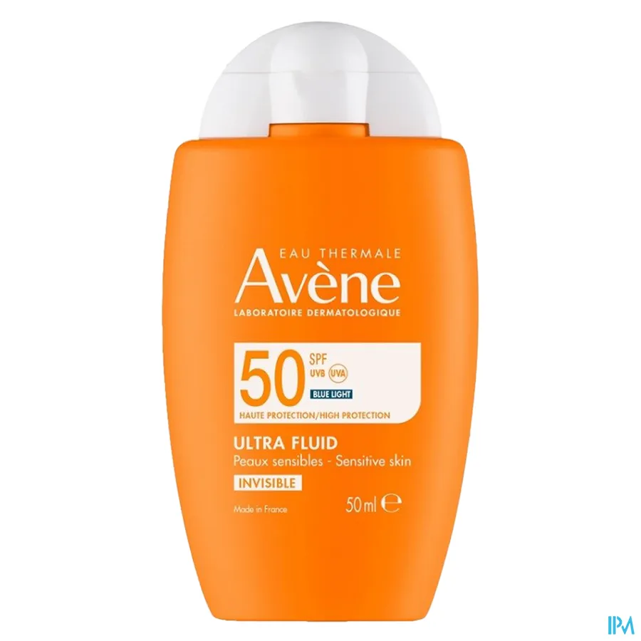 packshot van Avène Ultra Fluid Oil Control SPF 50 50 ml