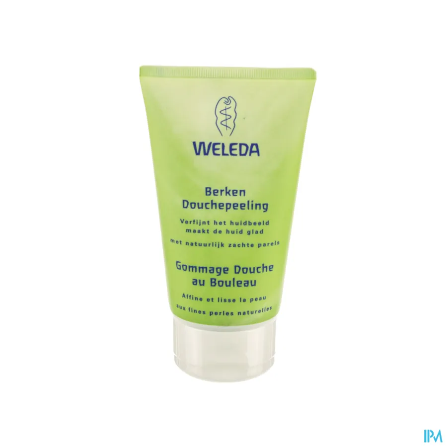 packshot van Weleda Berken Douchepeeling 150 ml