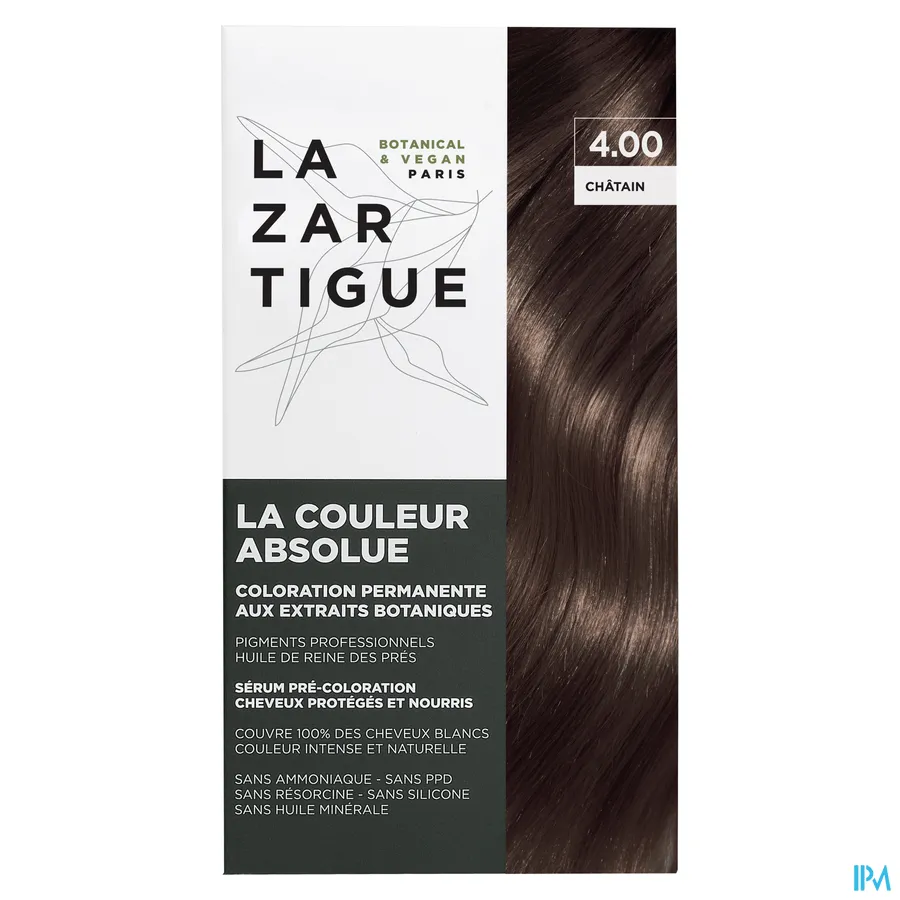 packshot van Lazartigue Couleur Absolue 4.00 Chatain Chocolat