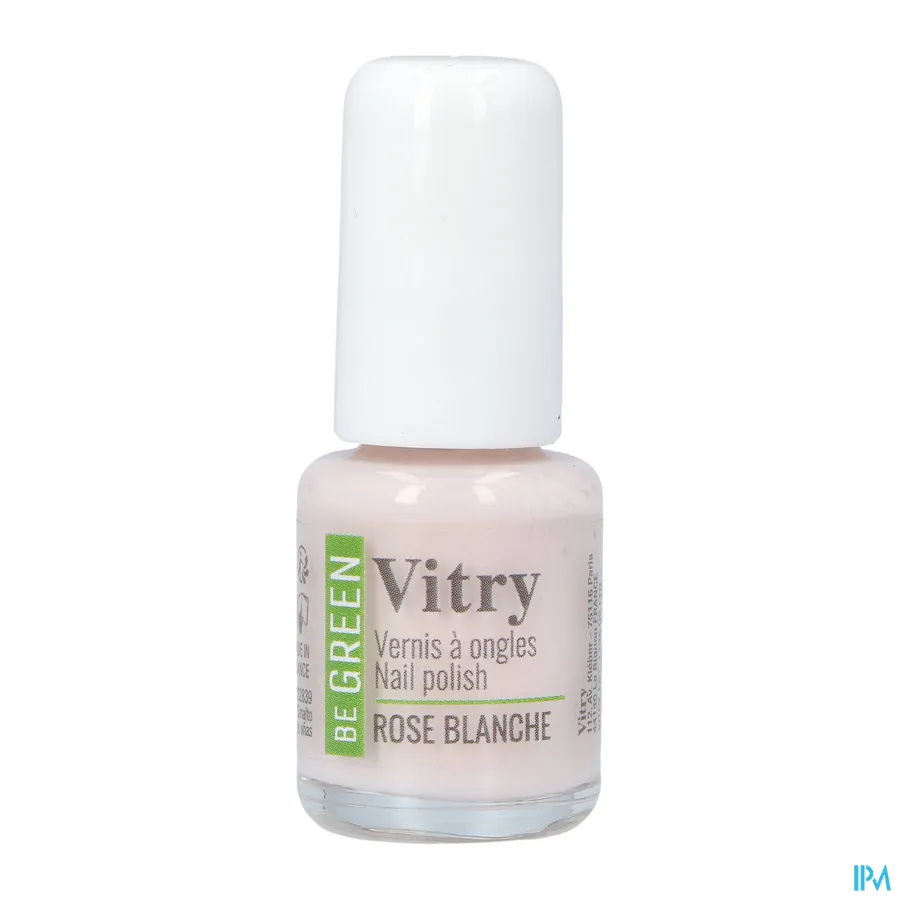 packshot van Vitry Vao Be Green Nagellak Rose Blanche 6 ml