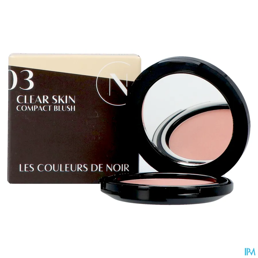 productshot van Couleurs de Noir Clear Skin Compact Blush 03 French Rose