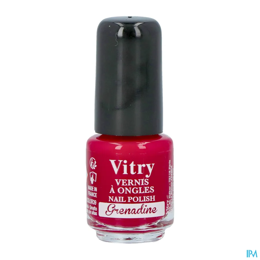 packshot van Vitry Nagellak 39 Grenadine 4 ml