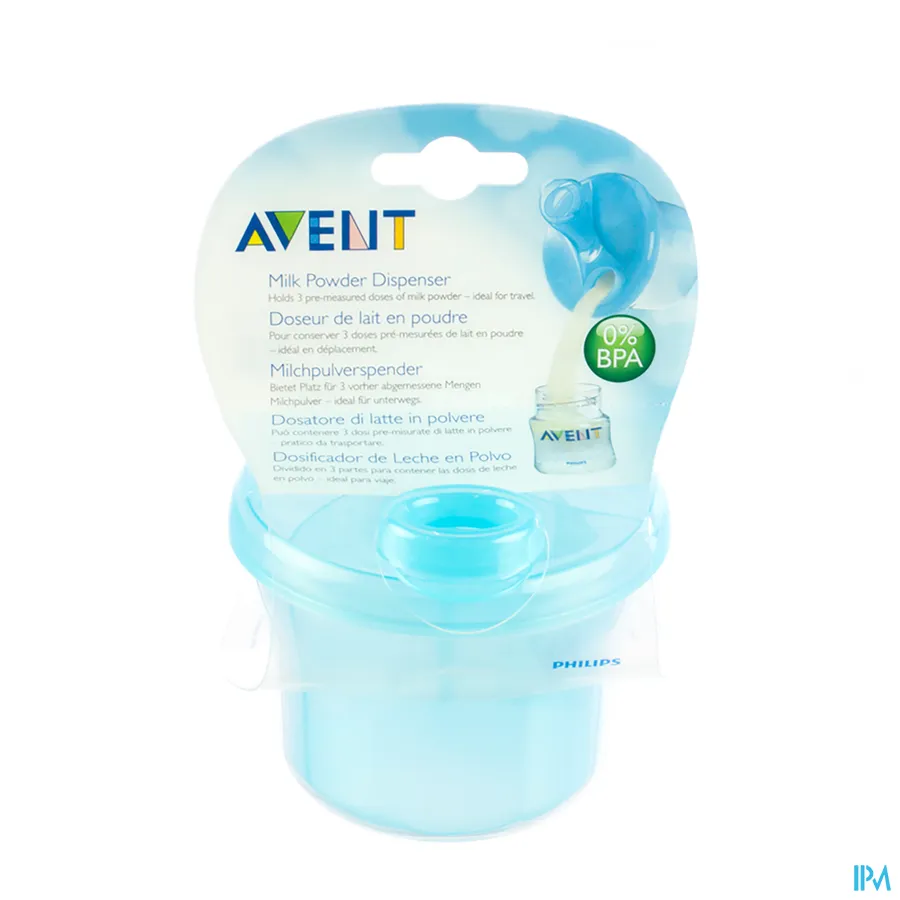 packshot van Avent Melkpoeder Verdeeldoos