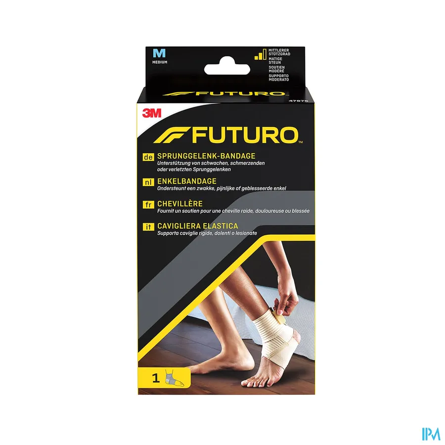 packshot van Futuro Enkelbandage Medium