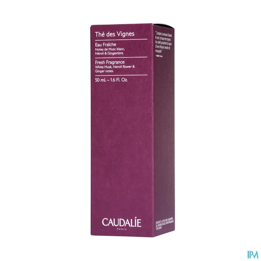 packshot van Caudalie Thé Des Vignes Fris Water 50 ml