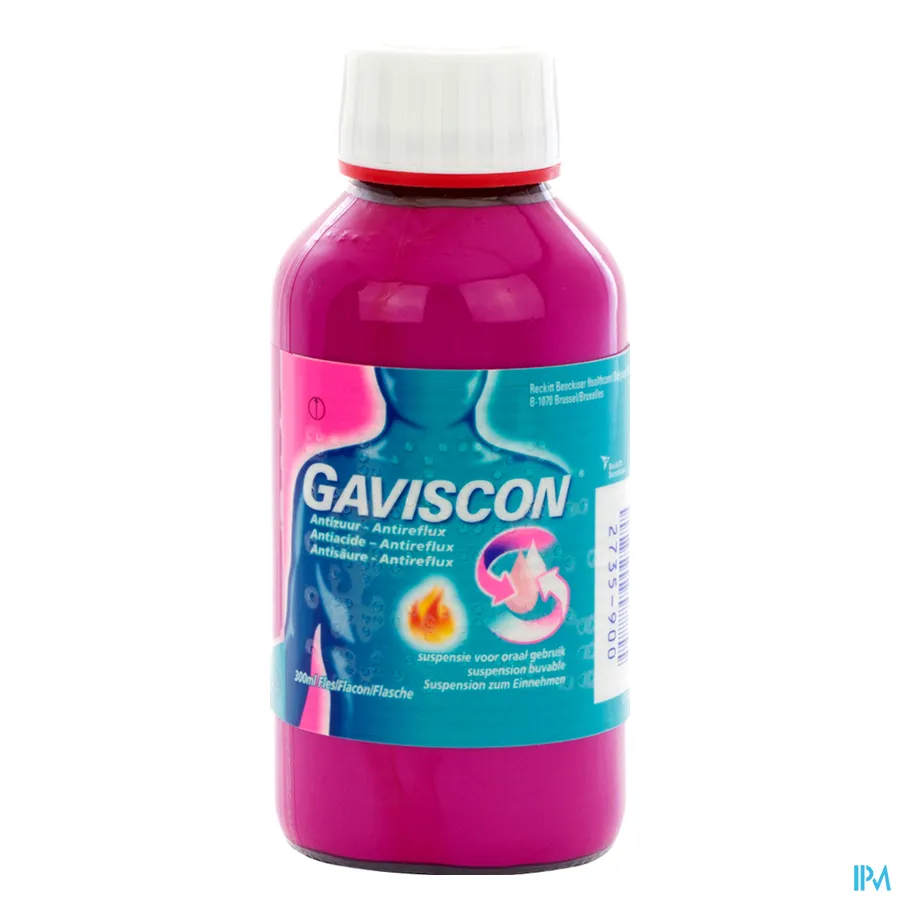 packshot van Gaviscon Antizuur-Antireflux 300 ml