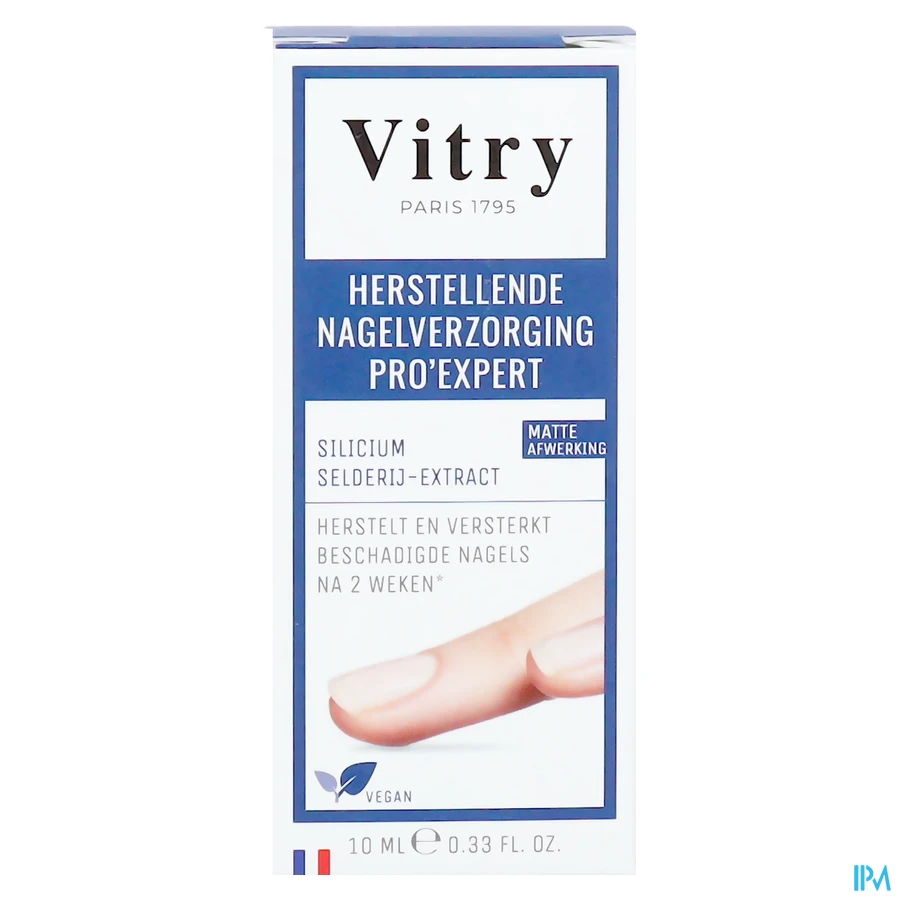 packshot van Vitry Pro'Expert Nagelverzorging Gevoelige Nagels Mat 10 ml