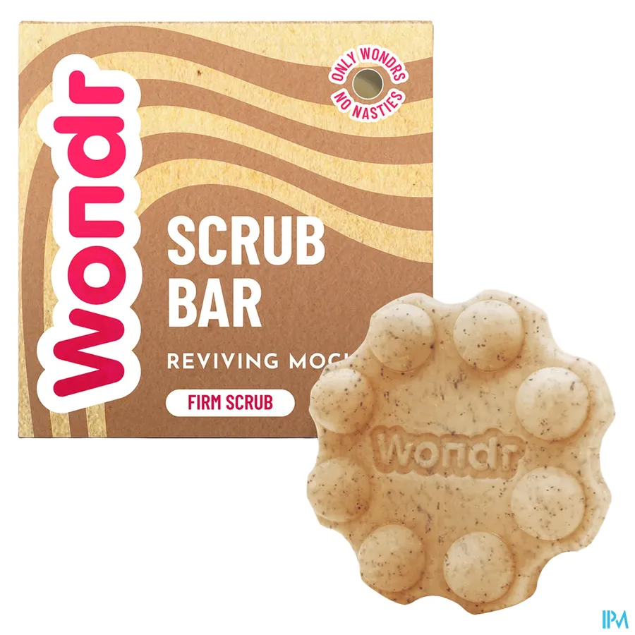 productshot van WONDR Scrub Bar Reviving Mocha 110 g