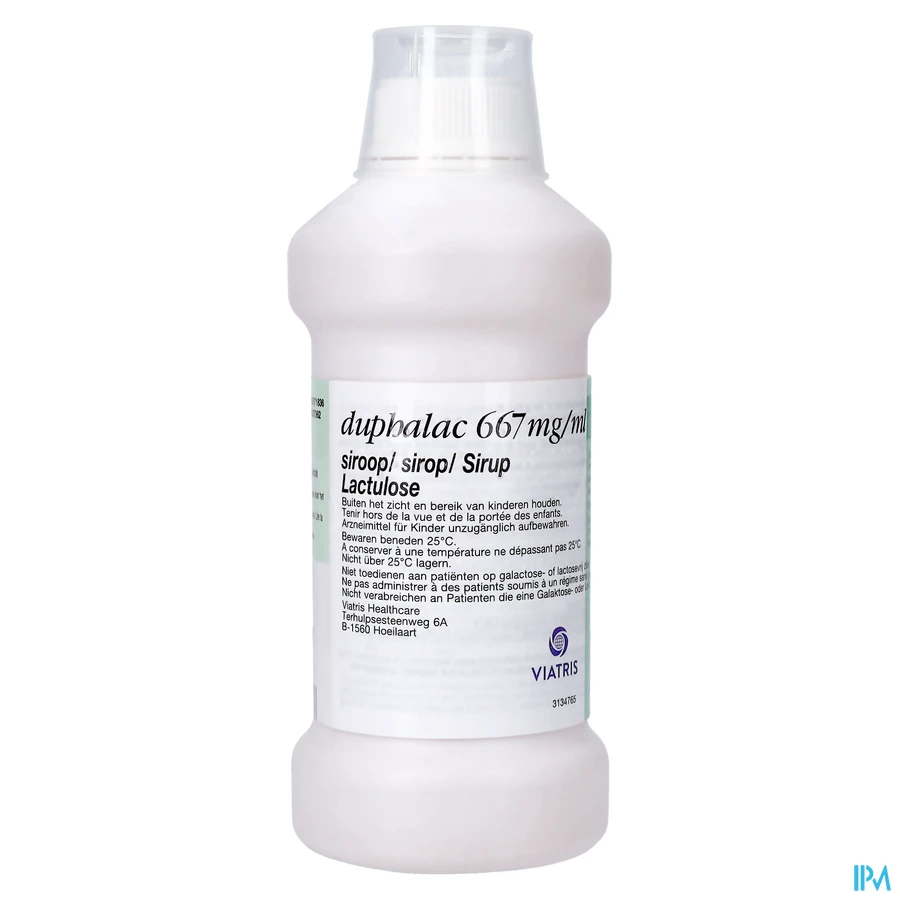 packshot van Duphalac 500ml siroop