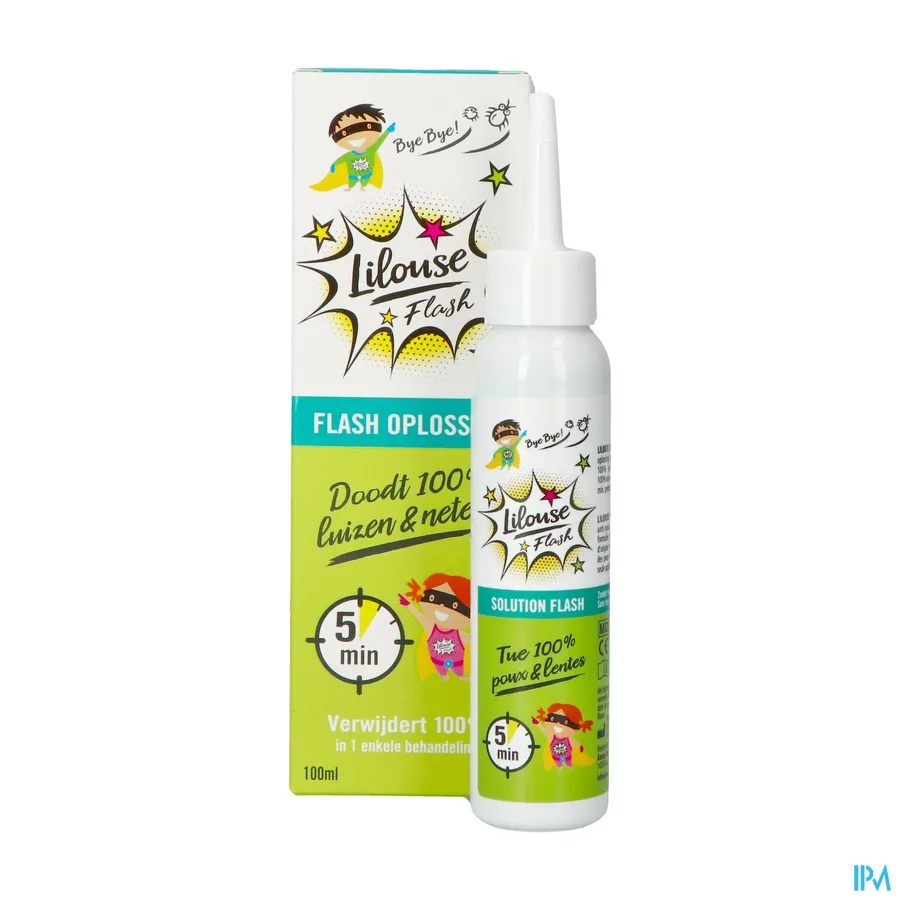 productshot van Lilouse Flash Oplossing 100 ml