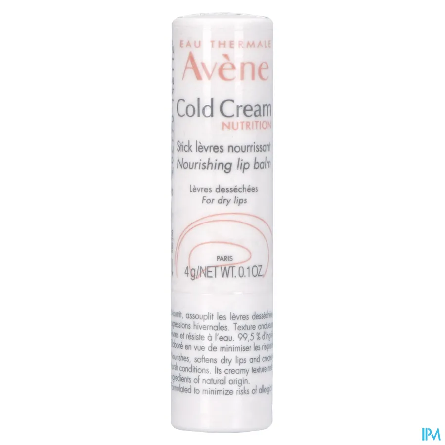 packshot van Avène Cold Cream Voedende Lipstick 4 g