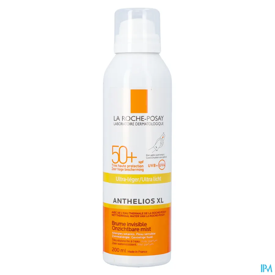 packshot van La Roche-Posay Anthelios XL Onzichtbare Mist SPF 50+ 200 ml