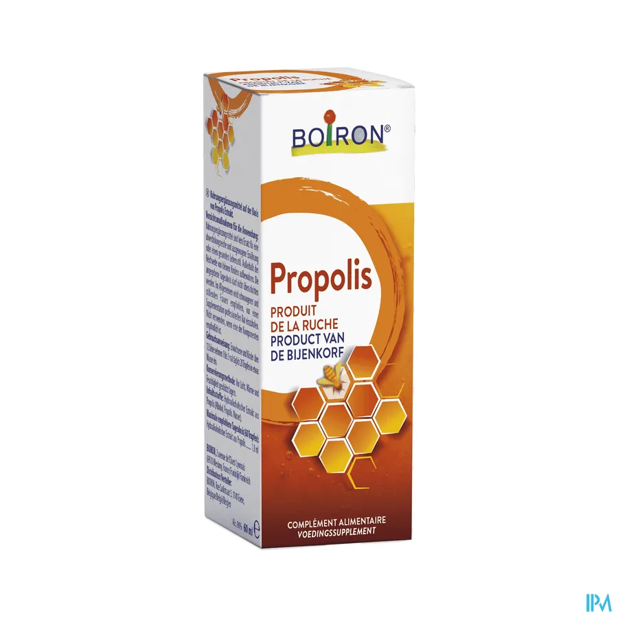 packshot van Boiron Propolis -Product van de Bijenkorf- 60 ml