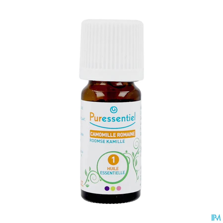 productshot van Puressentiel Essentiële Olie Roomse Kamille Bio 5 ml